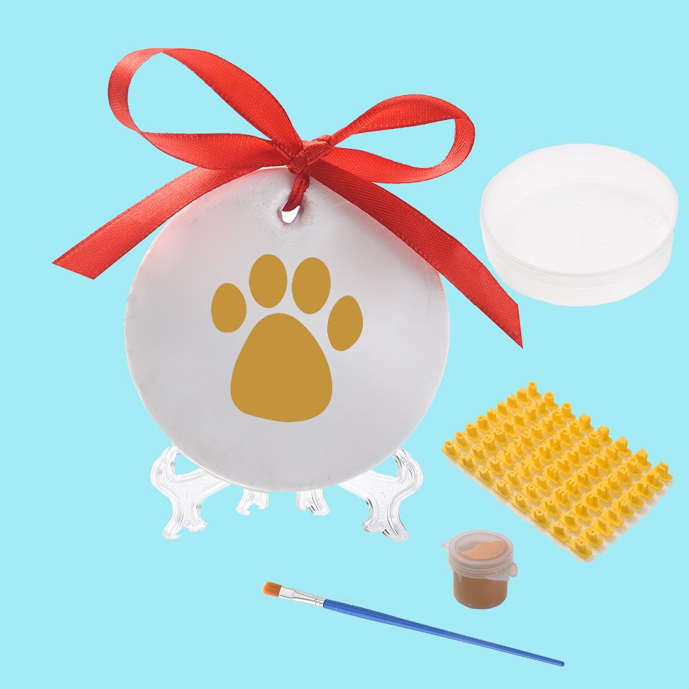 Paw Print Ink Pad Set: Pet Birthday Gift & Commemorative Handprint/Footprint Kit