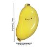 Cute Lovely Simulation Banana Squeeze Toy Soft Super Soft Super Elastic Fruit Toys Elastic Pink Slow Rebound Fruit Toy Adult