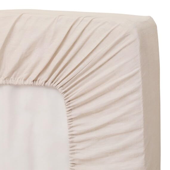 Nitori Multi-Suitable Sheet, Double, Linen, SZ15 BE D, 7524467
