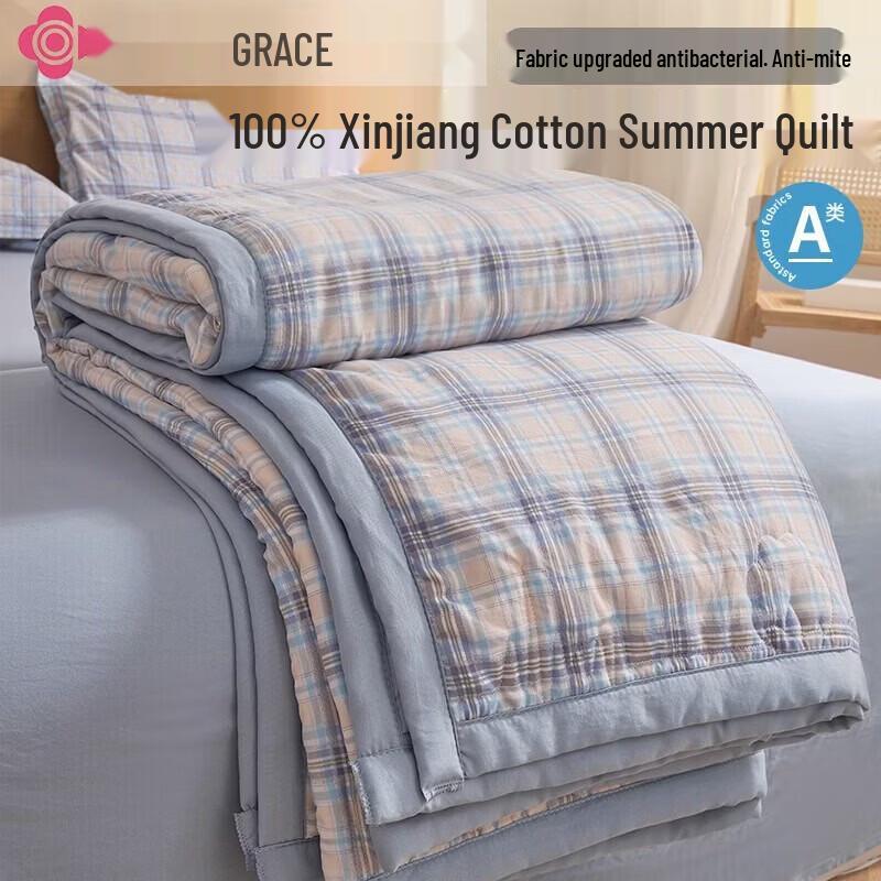 Grace 100% Cotton Antibacterial Summer Quilt