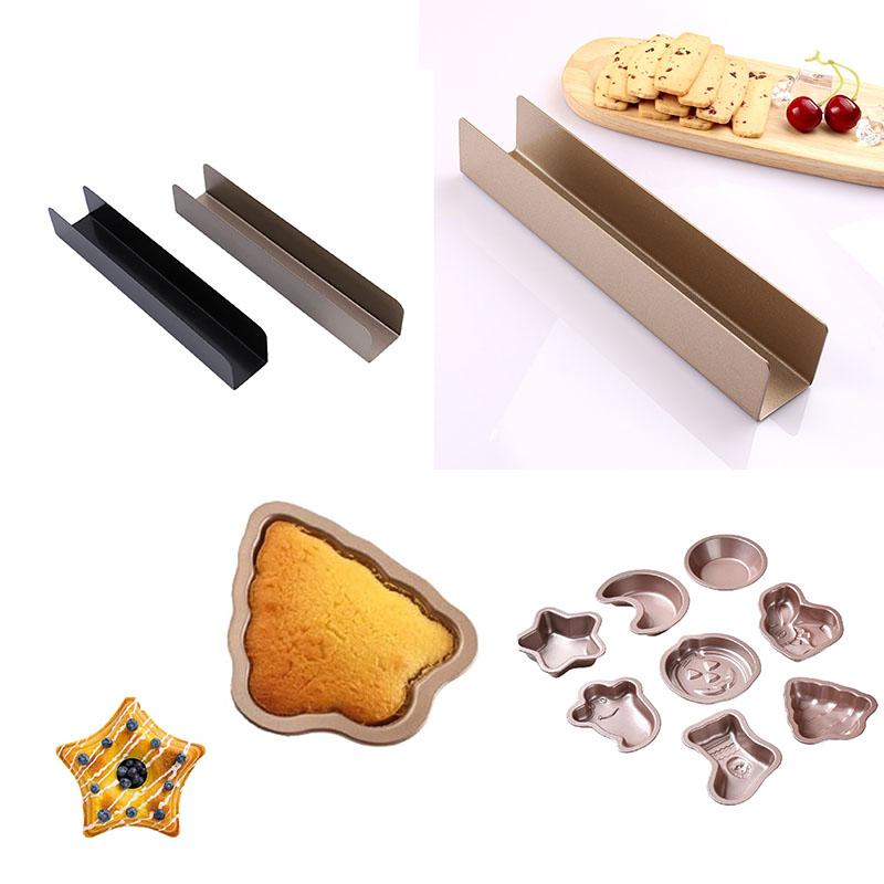 Non-Stick Halloween Cookie Cutter and Cake Mold Set for Baking Pastry Dough Shapes Biscuits and Desserts Kitchen Tools