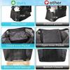 Mesh Beach Bag with 8 Pockets - Large Capacity Travel & Toy Storage Bag