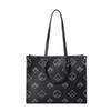 New Women's Bag Large-capacity Retro Printed Tote Bag Texture Versatile Work Commuter Bag Portable Shoulder Bag