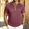Men's Retro Casual Short Sleeve T-Shirt for Summer Everyday Wear
