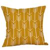 Mustard Pillow Case Yellow Geometric Fall  Cushion Cover  Decorative