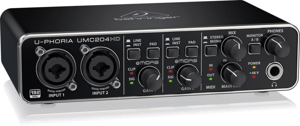 Behringer umc204hd - interfaccia usb