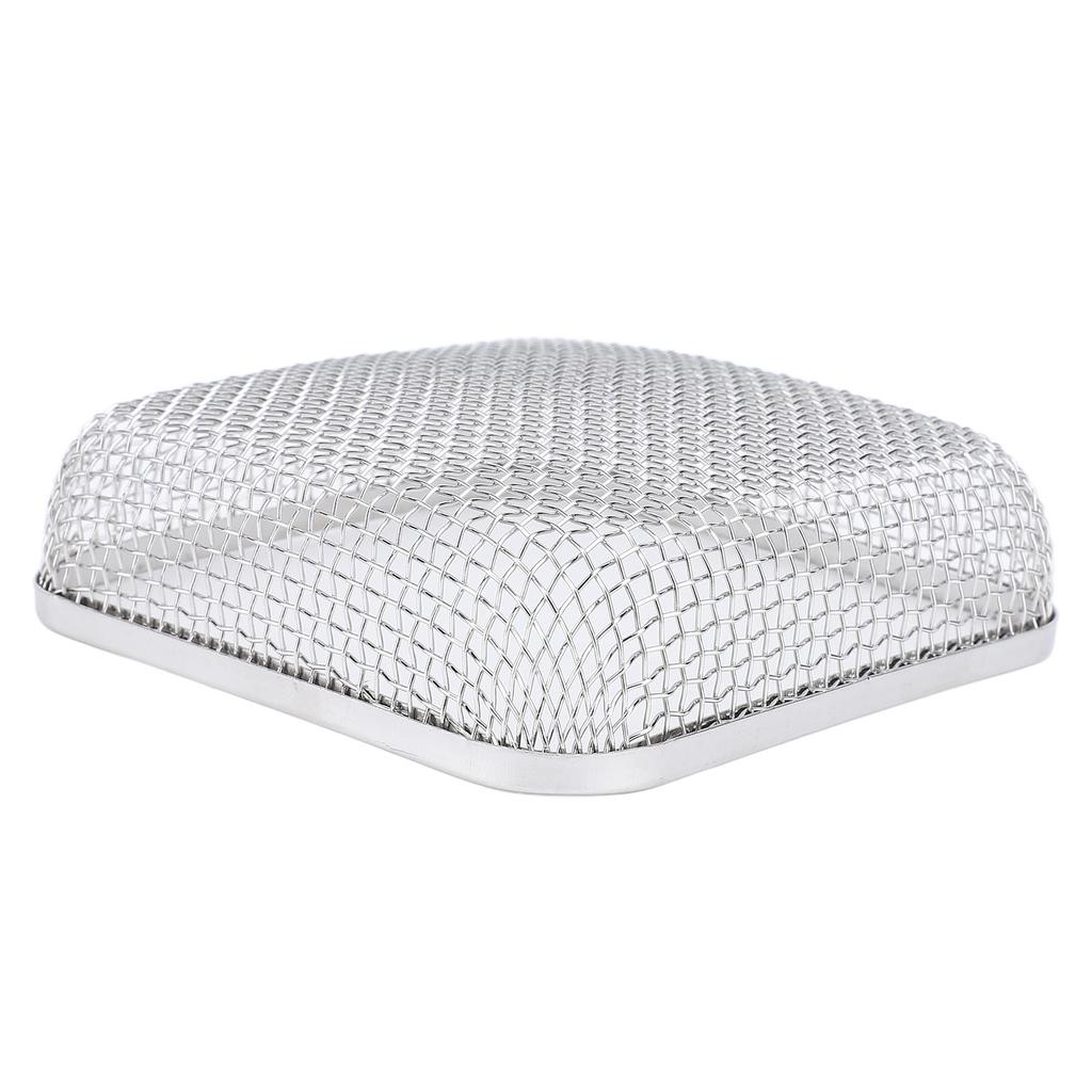 RV Furnace Vent Screen 4.5 X 4.5 X 1.3in with Installation Tool Stainless Steel Mesh Vent Cover for RV Water Heater