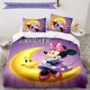 3pcs Minnie7 Cover Set - Personalized Name, HD Printed Bedding with 1 Cover and 2 Pillowcases - Perfect for Home Decor, Easy Care