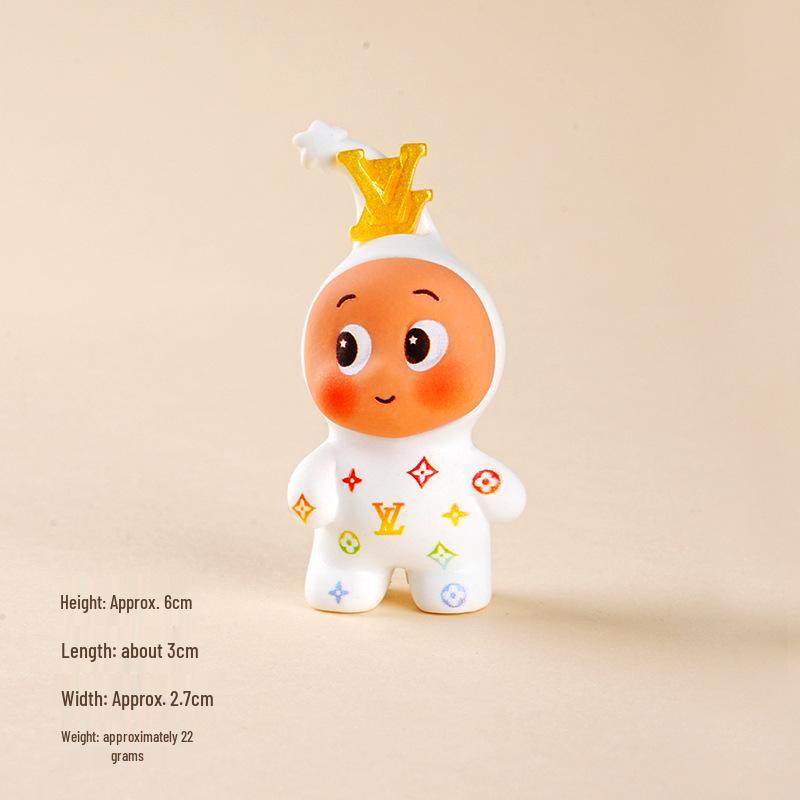 2025 Double Pop Resin Trendy Figurines - Large Star Man Desktop Ornaments