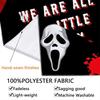 Horror Slasher Faces Tapestry Fashion Print Background Cloth Work Of Art Home Decor Background Wall Hanging Cloth