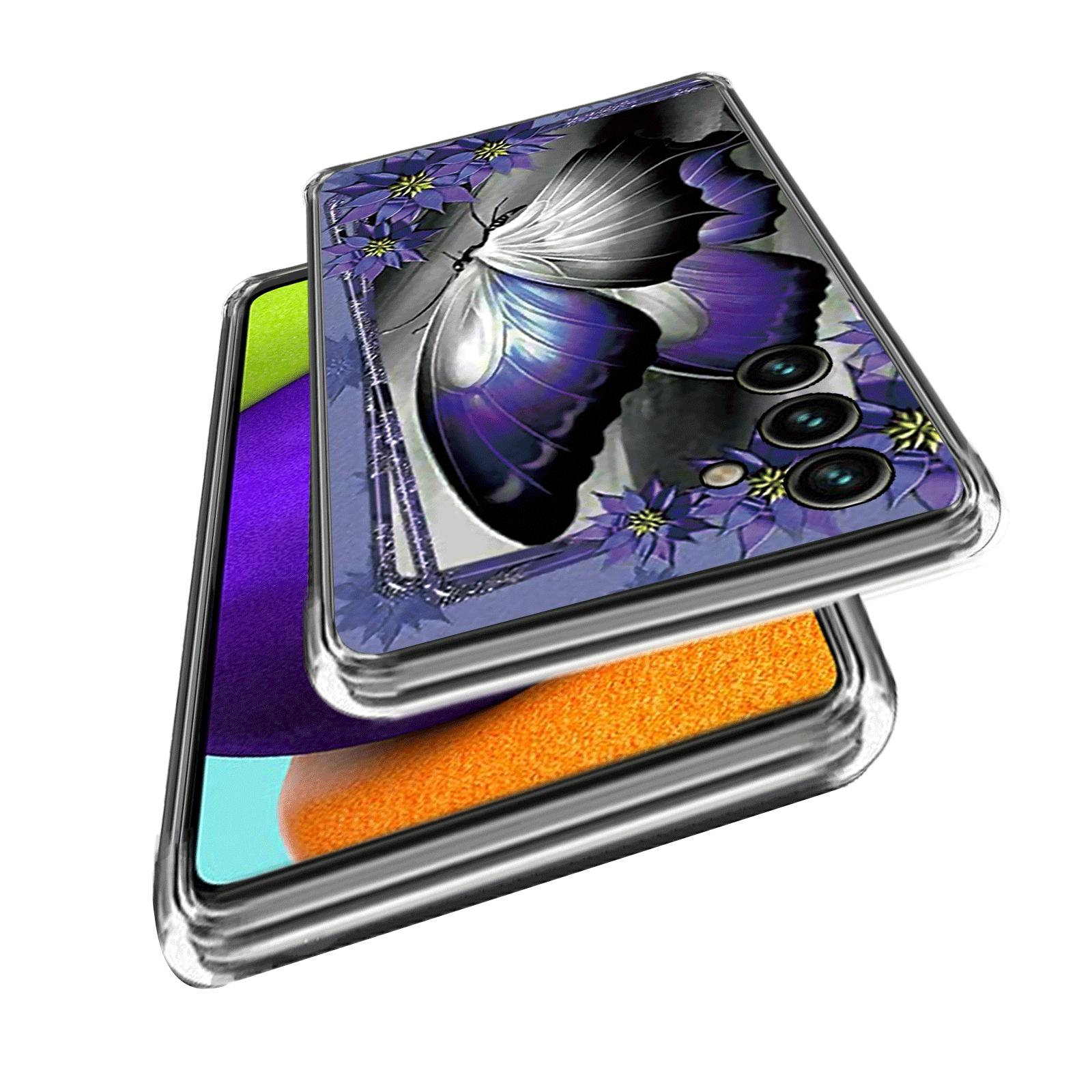 

For Samsung Galaxy A55 5G Case Pattern Printed TPU Slim Phone Cover Lion