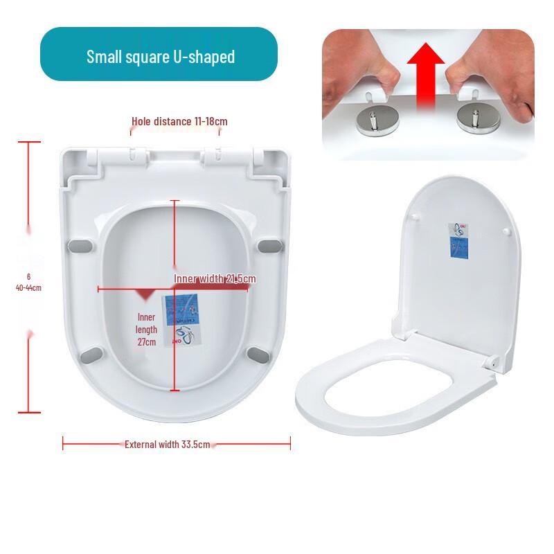 TLXT Soft-Close PP Toilet Seat Cover