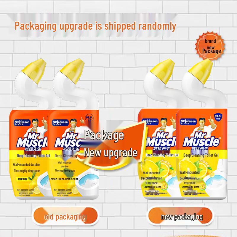 Mr Muscle Toilet Bowl Cleaner 2-Pack