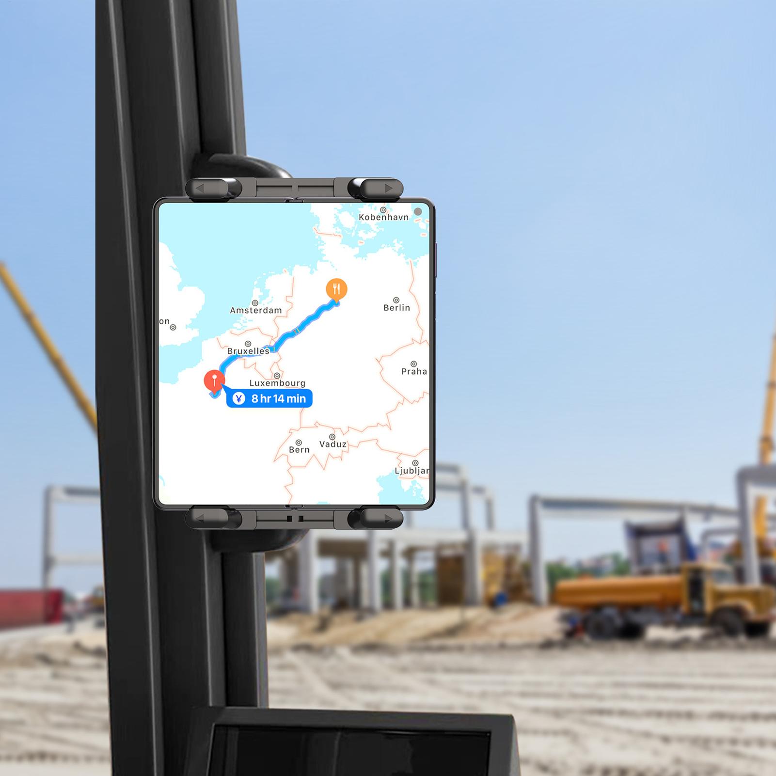 

Truck Phone Holder Phone Holder with Clamp Phone Mount for Truck Excavator Forklift Automobile Cradle Mobile Phone Bracket China Mainland