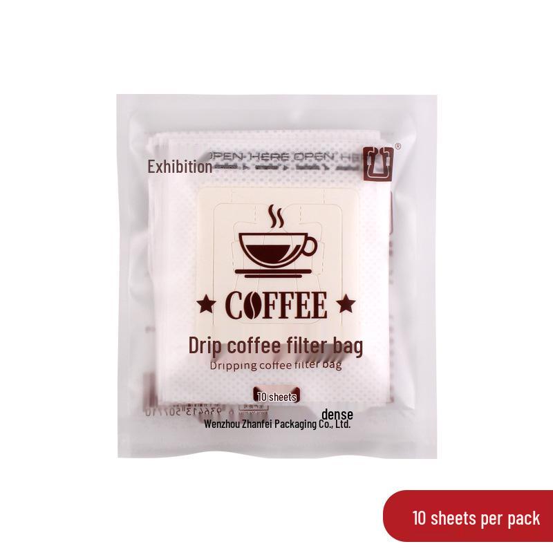 Japanese Drip Coffee Filter Bags - Food Grade Pour-Over Paper