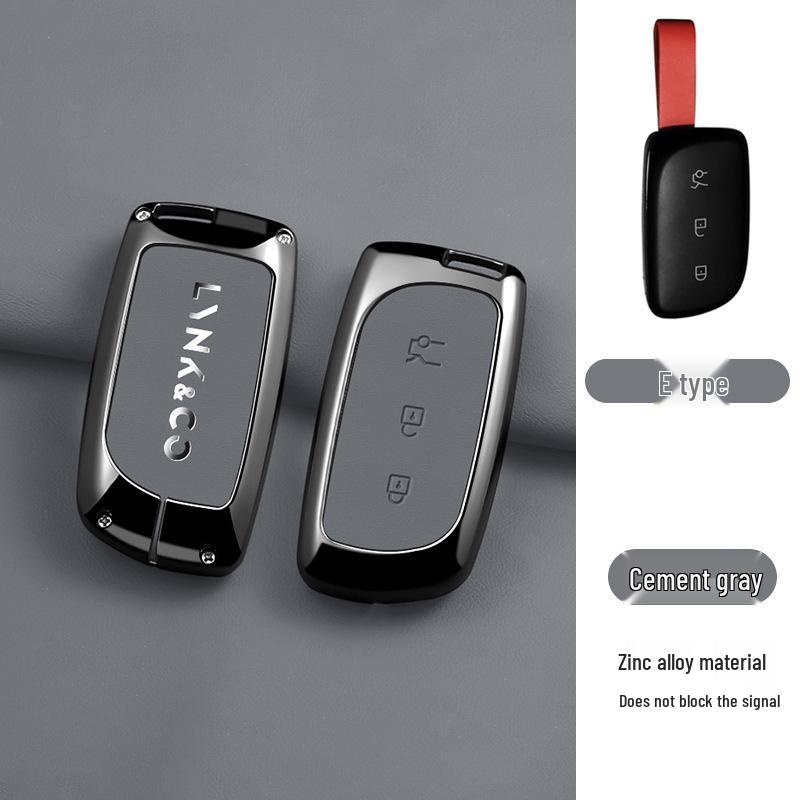 Vylepšení krytu klíče pro Lynk & Co 900, 2025 Z20 Nová energie Z10 Kovová přezka Plášť pro muže