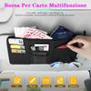 Car Visor Organizer Car Accessories Pocket Holder Car Accessories Organizers Leather Hearing Bag