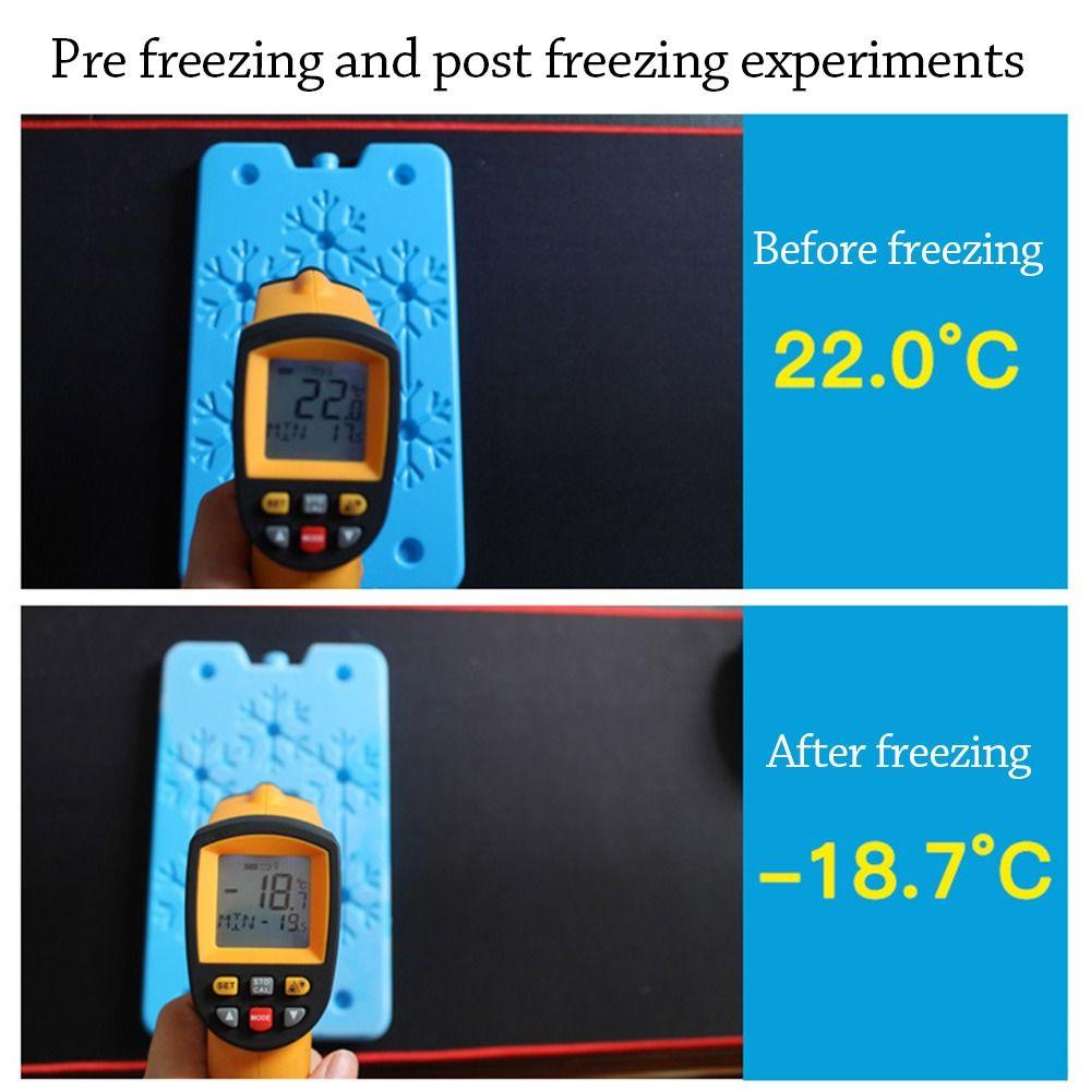 Blue Ice Crystal Box PE Refrigerated Shipping Cooling Box New Ice Box Food