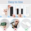 1-40Bags Velcro Double-Sided Self-Adhesive Fastening Tape Nylon Sticker Hook Loop Fastener Tape for Home Carpet Anti Slip Mat