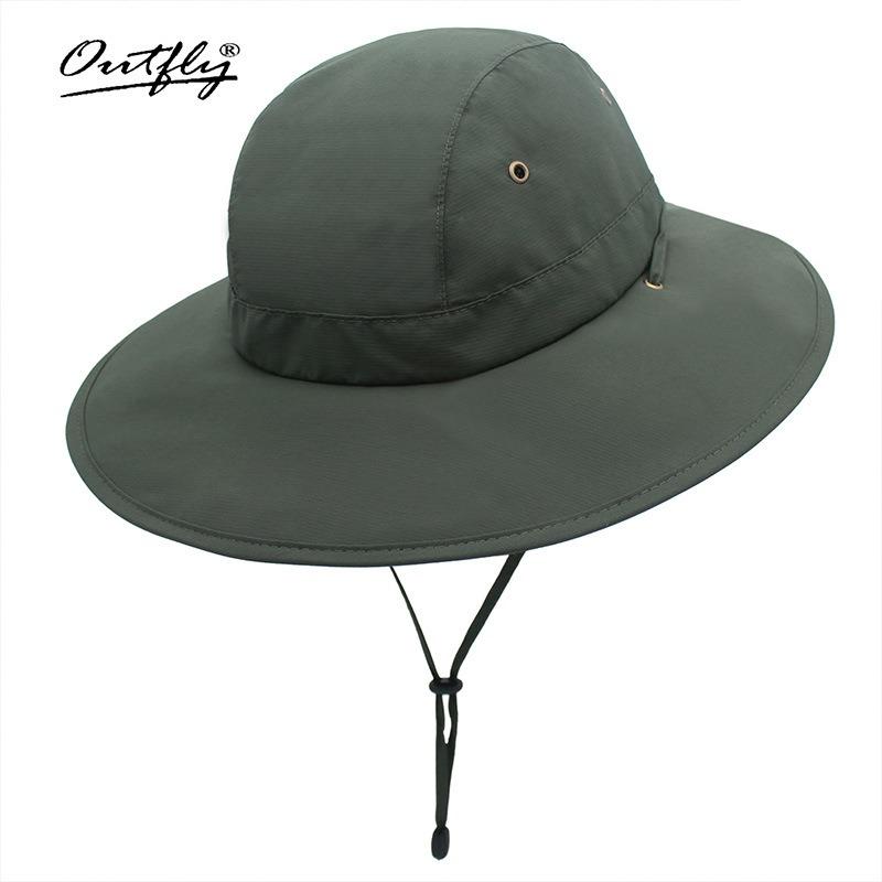 Summer Outdoor Sun Protection Fishing Hat Anti-splashing Surf Big Brim Sun Hat Bucket Hat