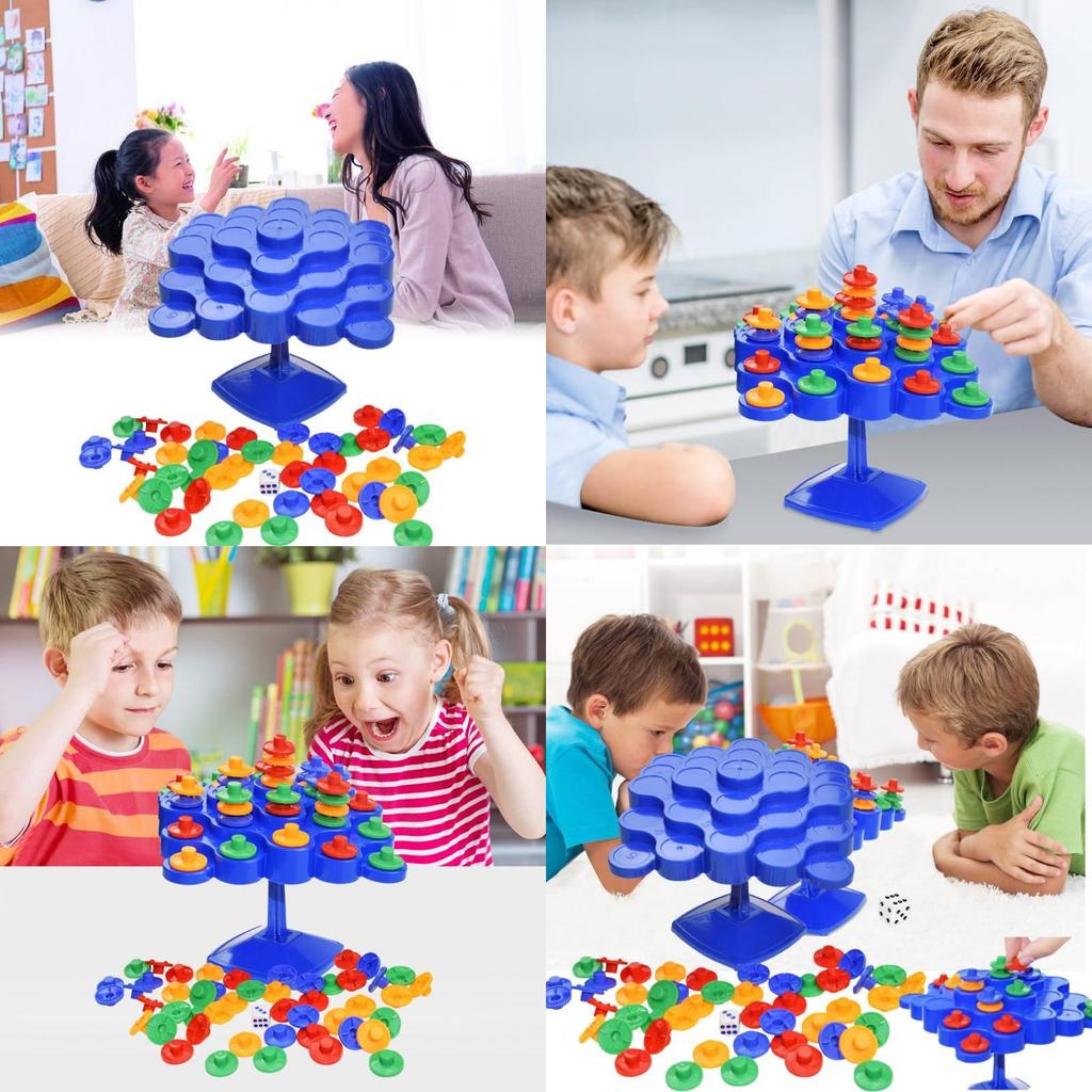 Engaging Balance Turntable Toy For Kids Interactive Parent-child Early Education Game