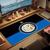 Tappetino per Mouse FC Internazionale Milano, Tappetino da Scrivania XXL per Gaming, Tappetino Mouse Antiscivolo XXL per Laptop e Tablet, Tappetino per Mini PC con Bordi Cuciti