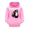 5712 Kids Boys Girls Singer Printed Hooded Pocket Long Sleeves Hoodies