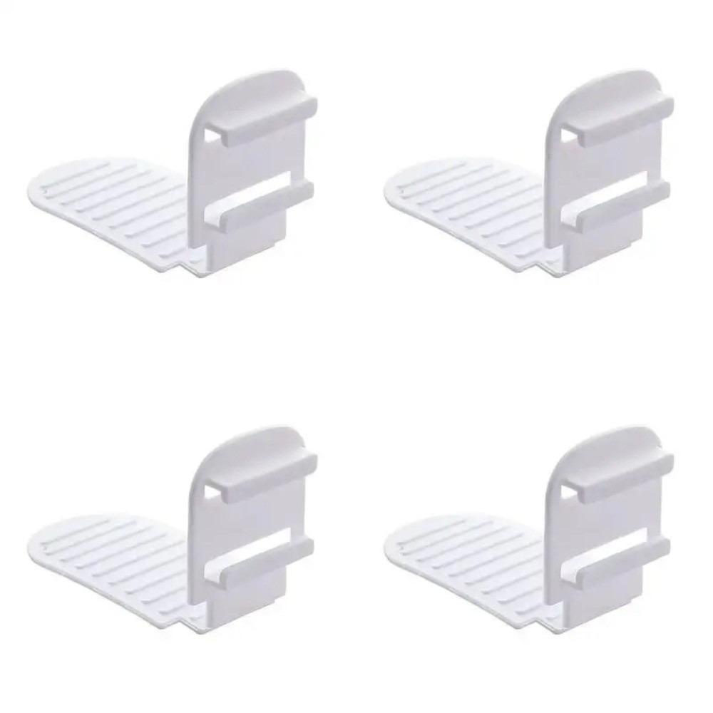 

4PCS Plastic Bed Sheet Fasteners Adjustable Bed Cover Fixing Clip Bedroom Organization 4PCS/SET