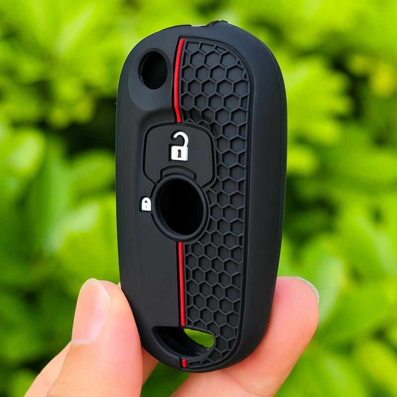 2 Buttons Silicone Car Key Case Cover Holder For Opel Vauxhall Astra K Corsa E Fob Key Cover Protective