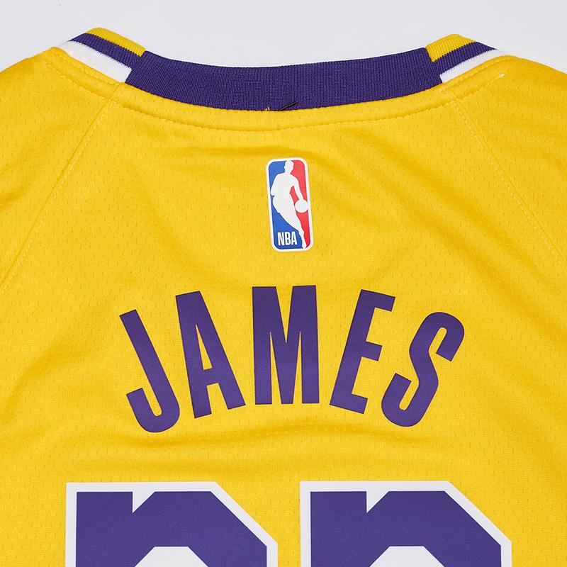 Nike NBA Youth Los Angeles Lakers LeBron 23 Casual Sports Suit Kids suits Yellow 3Z2B7BZ2P-LAKJL