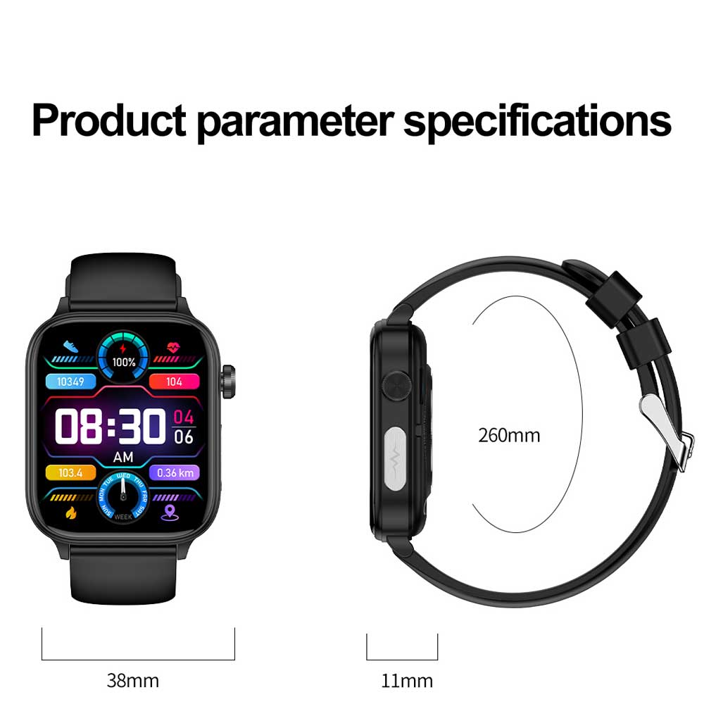 2025 New ECG+PPG Smart Watch Women Heart Rate Blood Lipid Uric Acid Women Menstrual Health Tracker Smartwatches For Android iOS