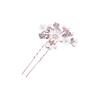 Flowers Women Korean Style Headwear Five-tooth Hair Comb Hair Accessories Rhinestone Hair Stick