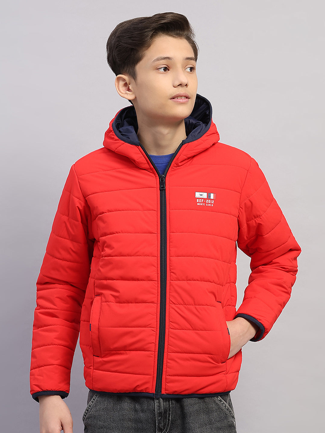 Monte Carlo Boy Regular Fit Red Jacket 4-5 Years