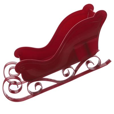 Christmas Sleigh Tree Hanging Decoration Ornament Outdoor Mini Party Desktop Model Xmas Gift Decorate