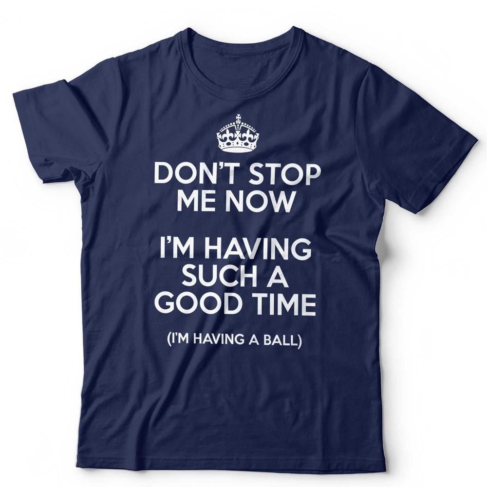 Music Lyrics TShirt Freddie Mercury Dont Stop Me Now Funny Unisex Kids Tee S