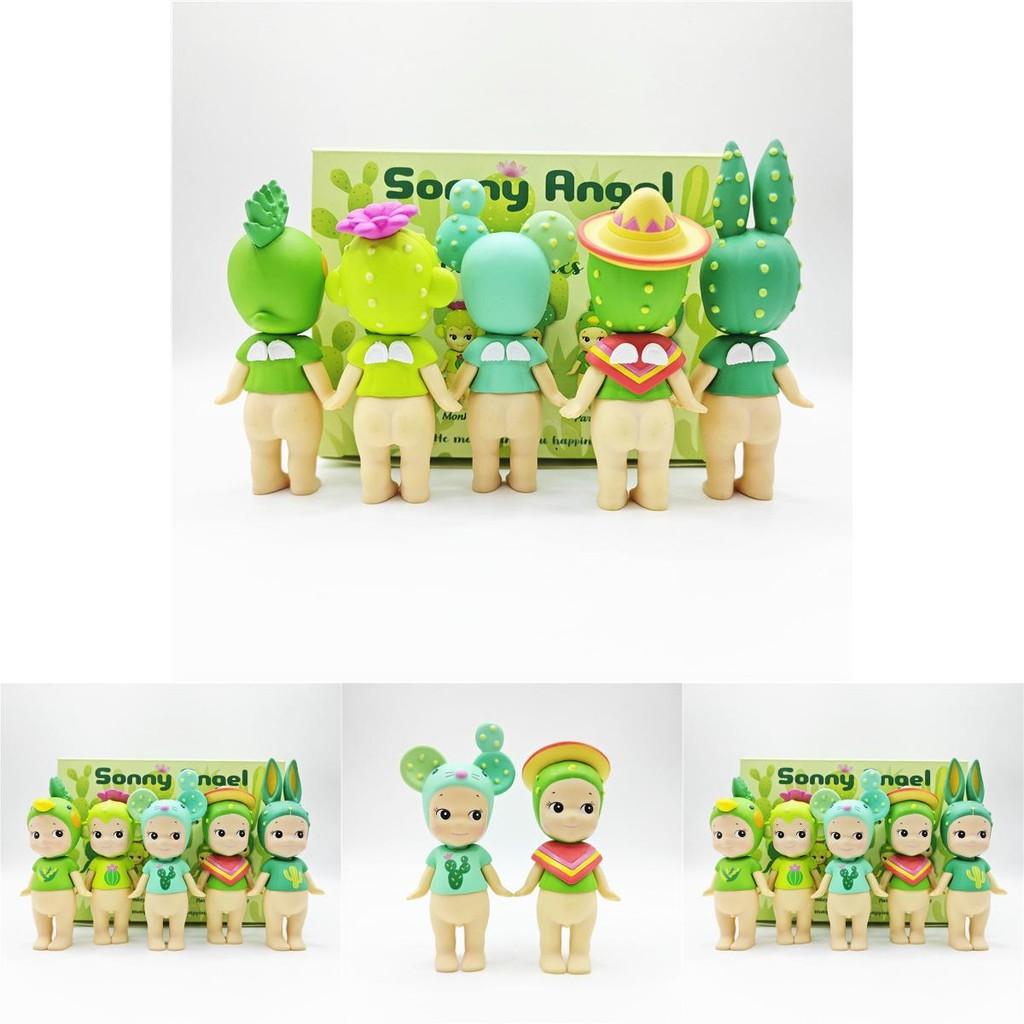Charming Angel Figurines Plant Series Cactus Blind Box Toys For Creative Decoration