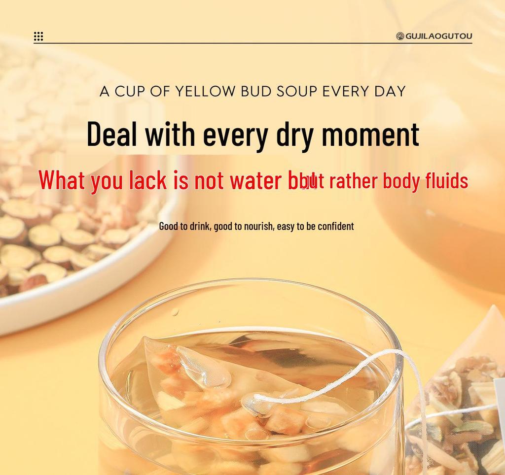 Reishi Apple & Pear Moisturizing Health Tea with Yu Zhu and Mai Dong