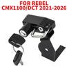Motorcycle Tool Bags Tank Pad Rear Rack Decorative Cover For Honda Rebel CMX 1100 CMX1100 Rebel1100 2021-2026 Accessories 2025