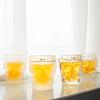 Sun Wukong Shaped Lead-Free Crystal Glass Whiskey Cup Chinese Style Transparent Frosted Drinkware Glass Mug Teacup Gift