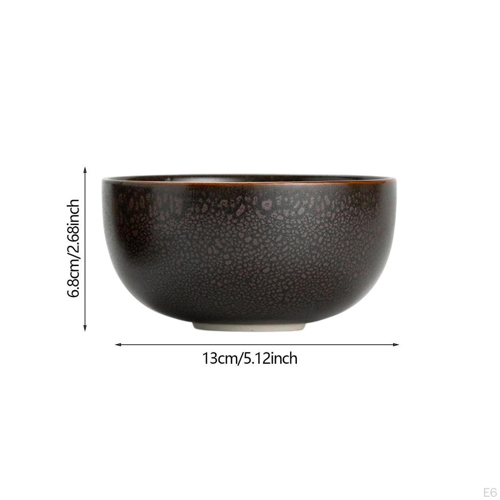 Ceramic Matcha Bowl Ceremony Chawan Japanese Tea Whisk for Family Lovers Gift