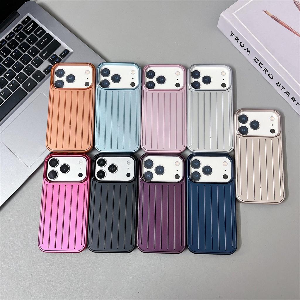 Fashion 3D Luggage Hard PC Magnetic Phone Case for IPhone 18 Pro Max 17 16 15 14 13 Pro Shockproof Anti Scratch Full Coverage Protection Cover