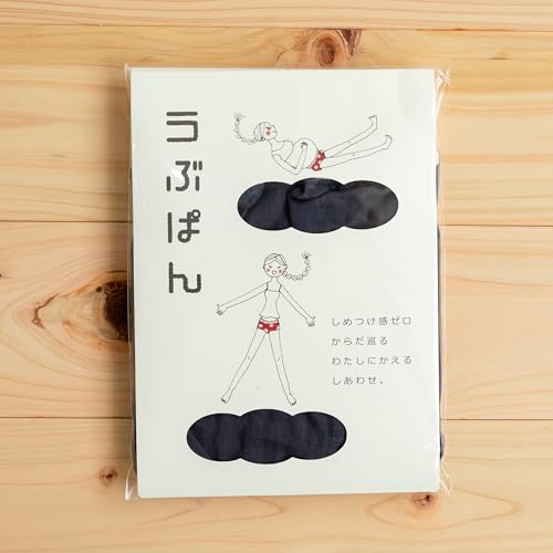 [MAMACHOICE] Ubupan Women's Comfortable Panties, 100% Cotton, Low-Rise, Lymphatic Release, Fundoshi Pants, Made in Japan, Baby's Breath, Size L