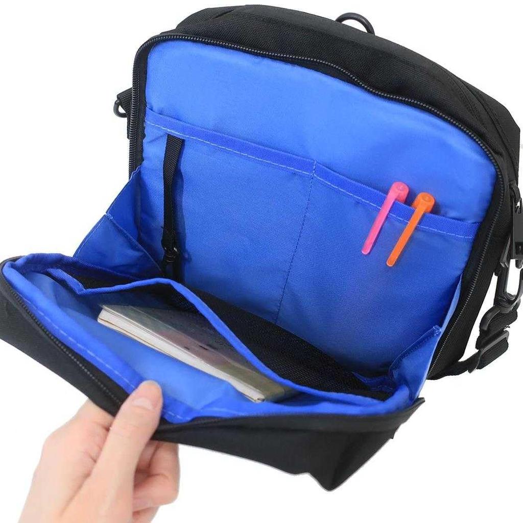 Marimo Craft Disney CATCH ME Series Shoulder Mickey W200 X H200 X Bag, Blue, Mouse, Approx. D100mm, MIC-014