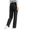 Fila Golf Series Comfortable Soft Breathable Fitted Straight Leg Casual Pants Women Pants Deep-Black A11W515804F-BK