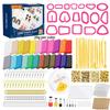Polymer Clay Fimo DIY Soft Clay Set Molding Craft Oven Bake Clay Blocks Montessori Early Education Toy For Kids Christmas Set