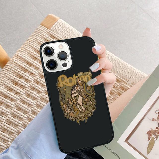Rider of Rohan Phone Case For iPhone 16 15 14 Plus XR XS 11 12 13 Pro Max Soft Bumper Shell Cover Coque