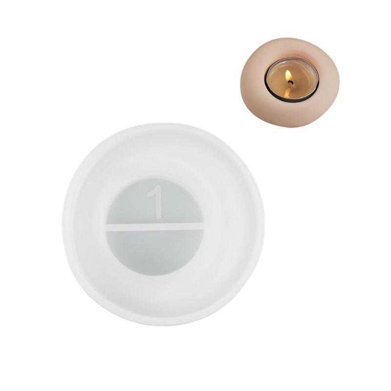 

Creative Ornament Moulds Silicone Crafting Mold Resin Moulds Irregular Candle Holder Molds for Candlestick Candle Cup
