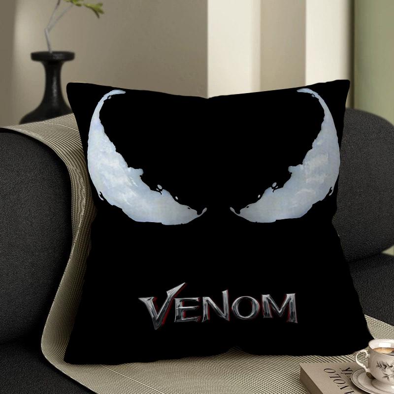 Superhero Movie V-Venom Personalized Pillow Cover Kids Bedroom Wild Party Decor Pillowcase Kid Birthday Shower Gift