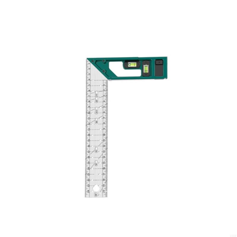 Stainless Steel Marking Gauge Ruler Manual Tool Multifunction Measuring Ruler Woodworking Carpenter Tool Square Portable
