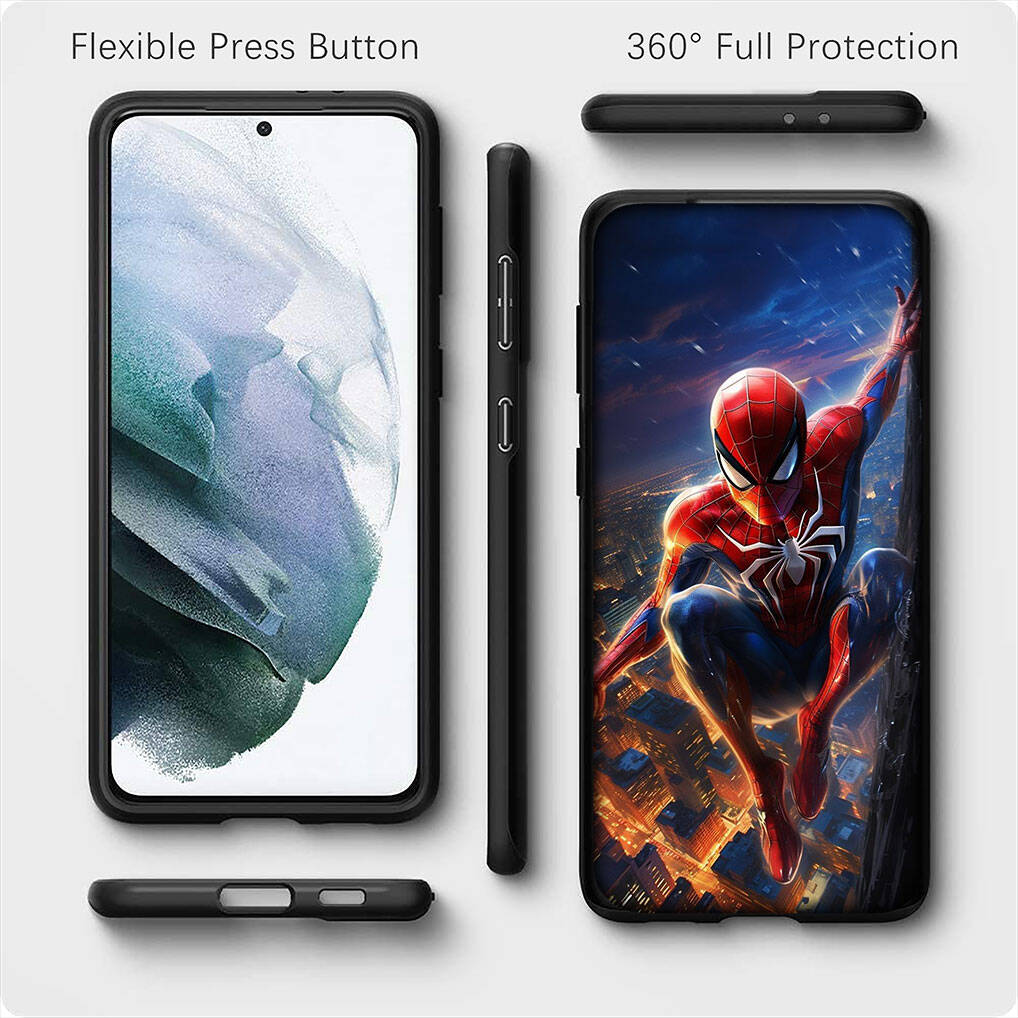 for iPhone 17 16 15 Xiaomi Poco F7 F8 X7 X6 C85 C75 M8 Redmi Note 14 13 12 11 Pro Max 14C 13C 15C A3 A4 Case Poster Spider Man Marvel Spiderman Cover